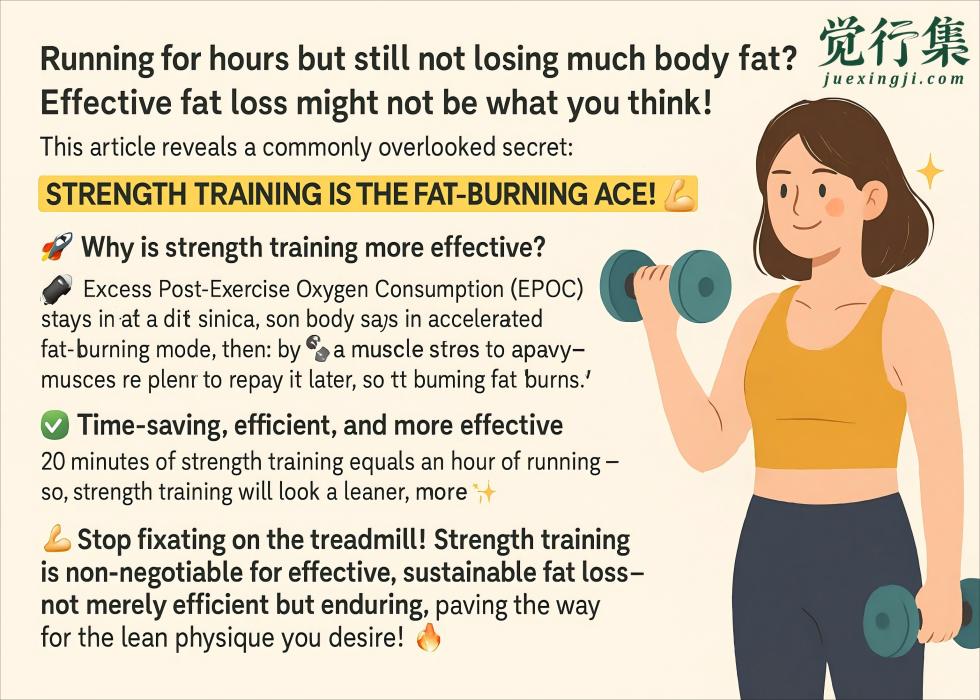 别再只跑步了！真正让你瘦得快又持久的方法是它