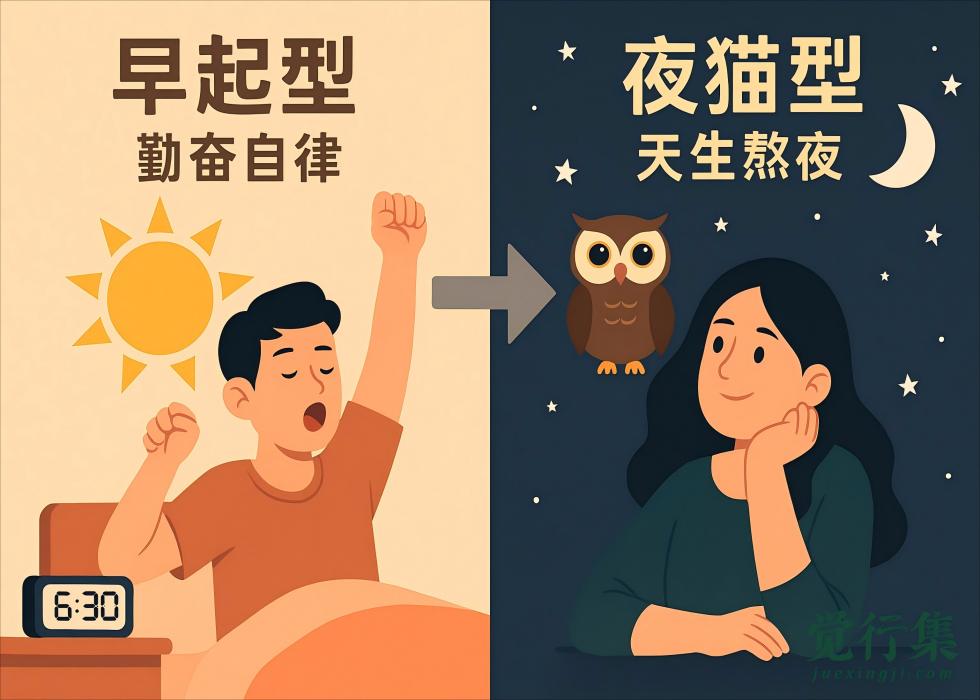 别再骂夜猫子了！你是早起鸟还是晚睡猫，其实是写在基因里的
