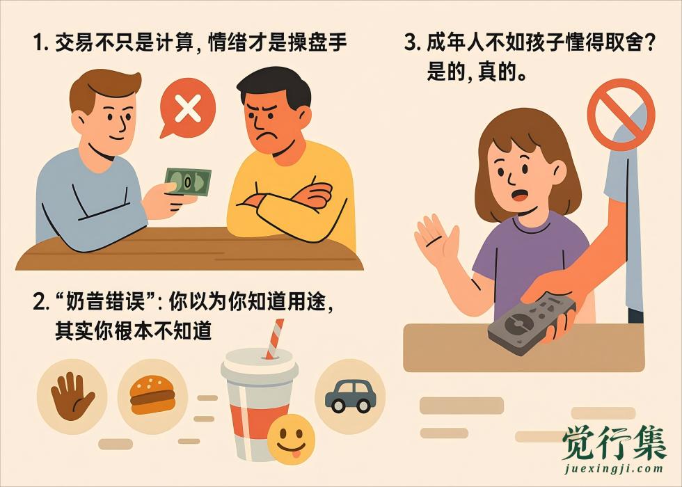 奶昔、情绪与小孩的智慧：别再被认知偏误悄悄控制你