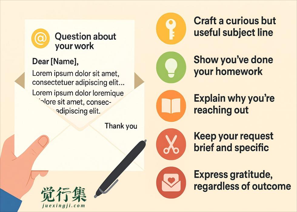 如何写一封“牛人愿意回”的求助信？5个关键细节别忽视