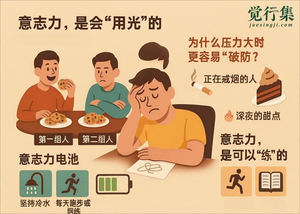 意志力不是靠“熬”，而是可以“练”出来的