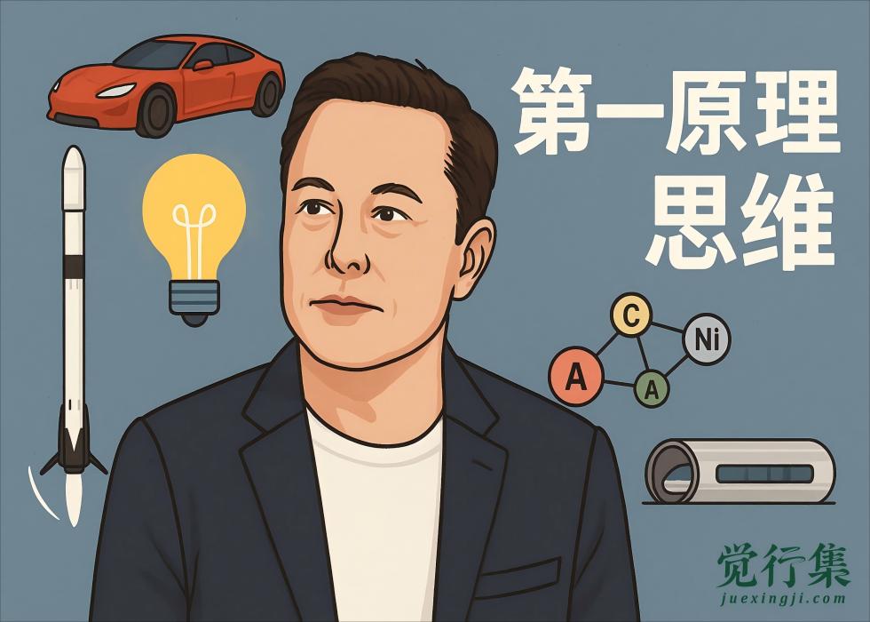 马斯克的“变态级创新力”，竟靠一个简单思维模型？