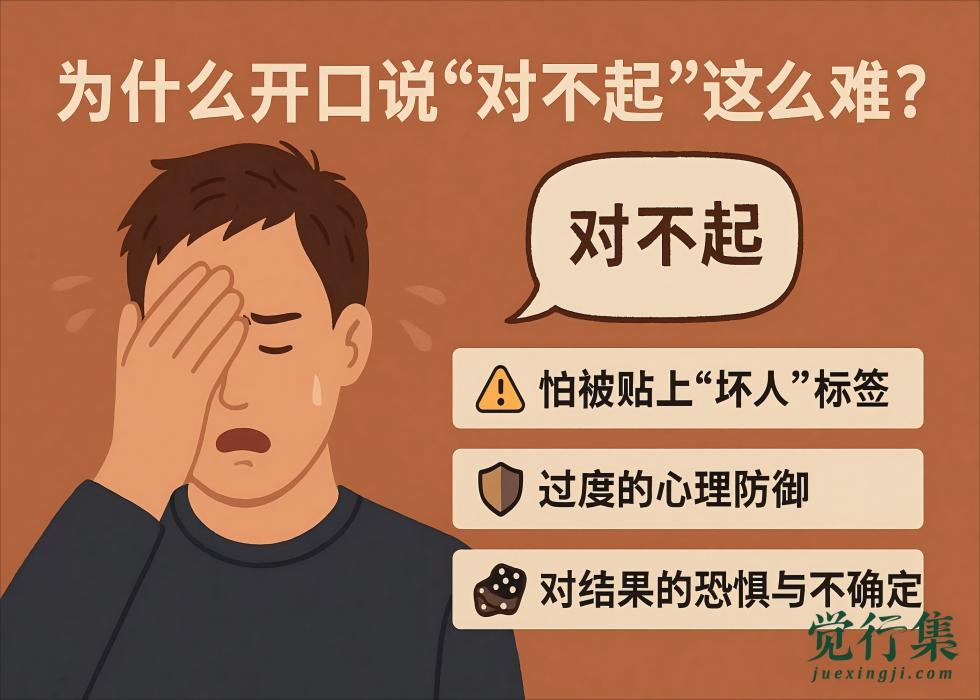 为什么你总是道歉无效？真正有效的“对不起”，藏着心理学的三个真相