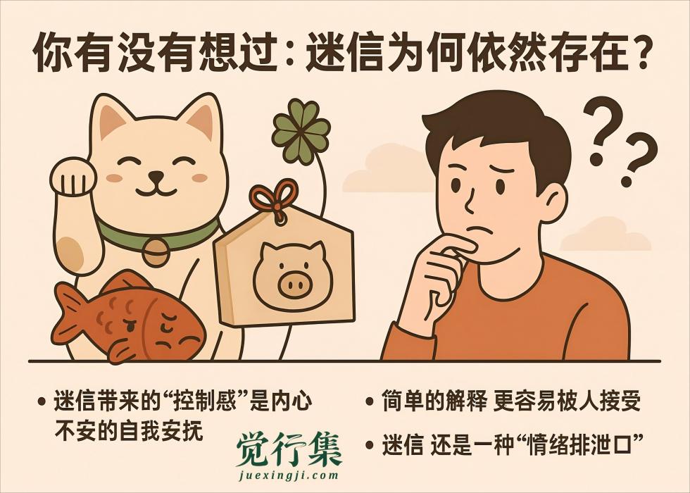 为什么我们总是容易“迷信”？也许，是内心太渴望掌控了