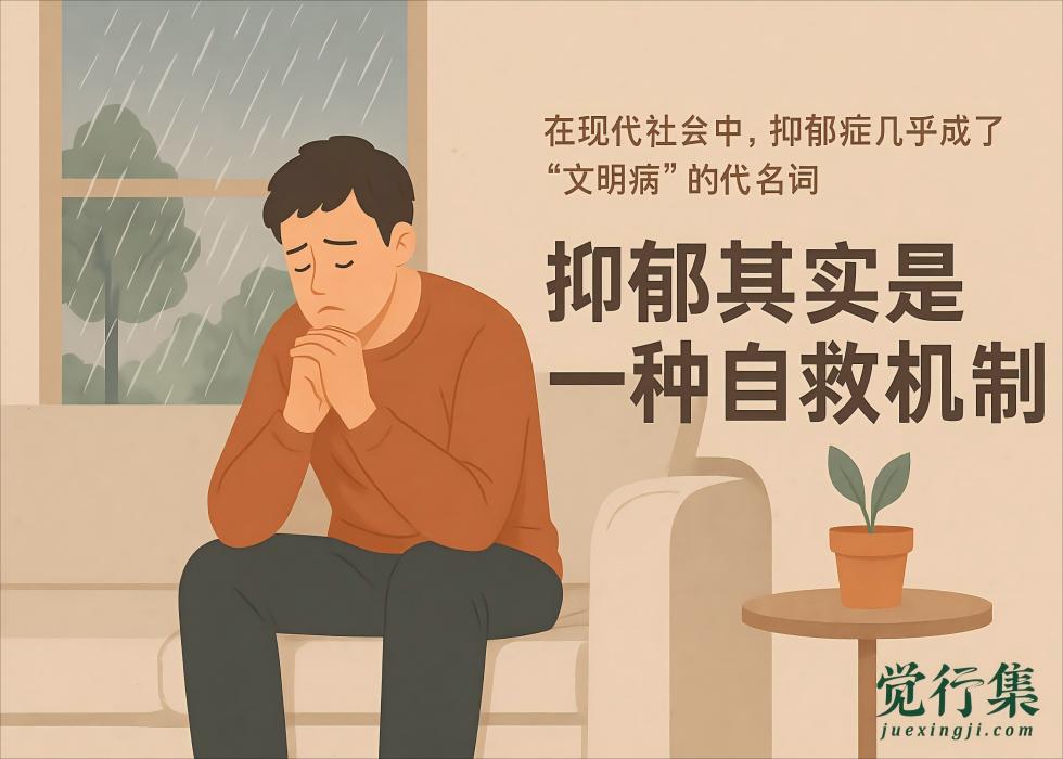 “抑郁”其实是身体的求救信号？别急着对抗，它或许正在保护你