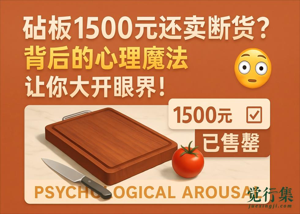 砧板1500元还卖断货？背后的心理魔法，让你大开眼界！