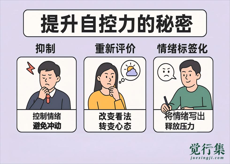 提升自控力的秘密：3个方法让你远离拖延症和坏习惯！【觉行集juexingji.com】