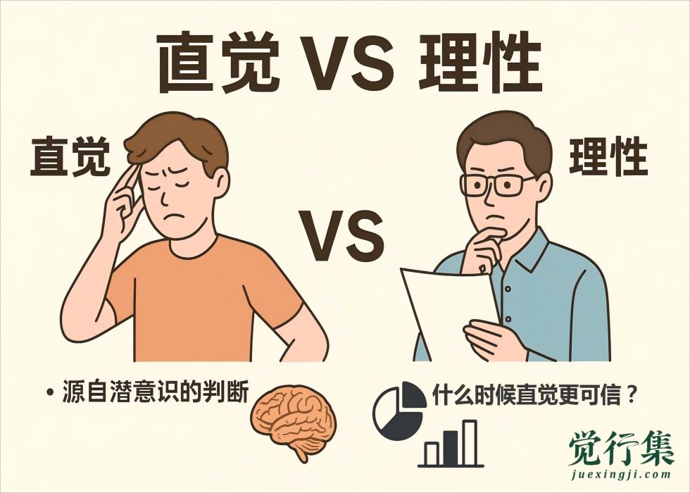 直觉如何在关键时刻帮你做对选择？【觉行集juexingji.com】