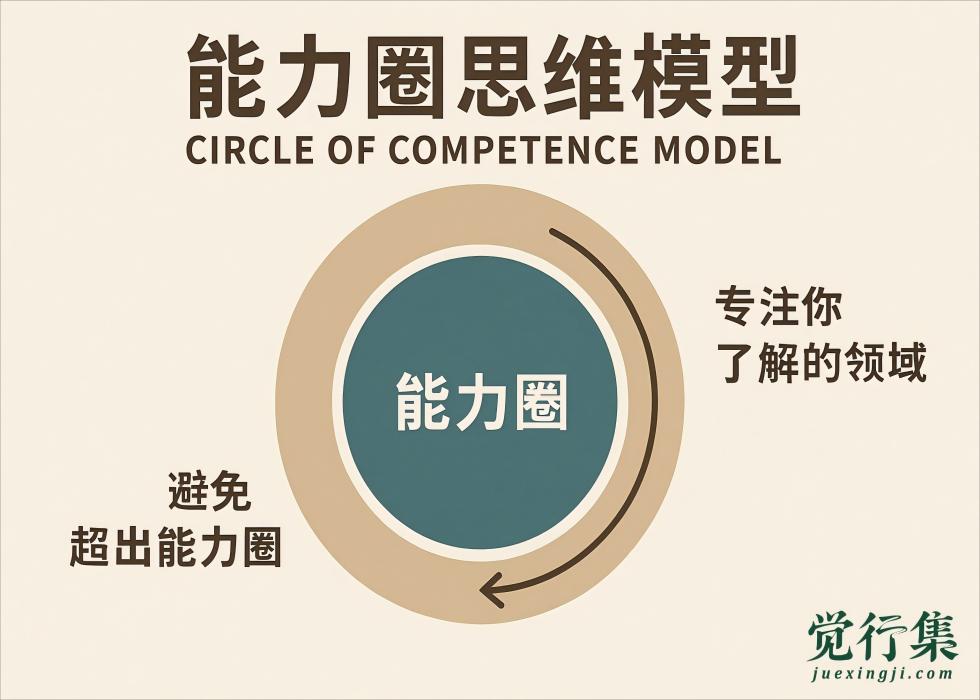 能力圈思维模型：知己知彼的智慧【觉行集juexingji.com】