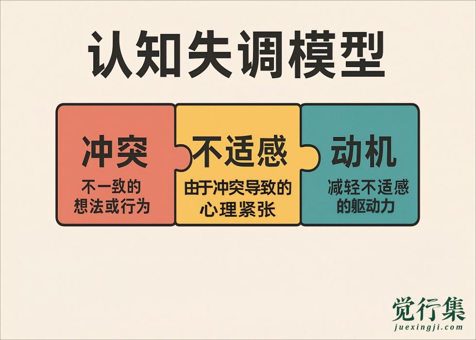 “认知失调”模型，告别纠结与矛盾，实现真正的“知行合一”【觉行集juexingji.com】