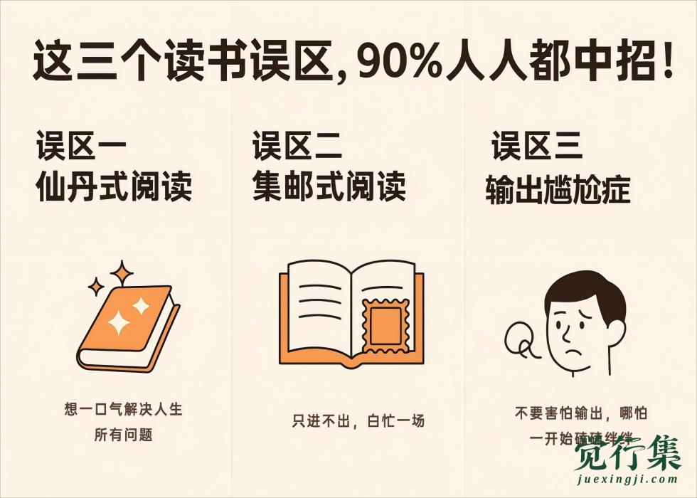 不怕读得慢，就怕读得假：这三个读书误区，90%的人都中招！【觉行集juexingji.com】