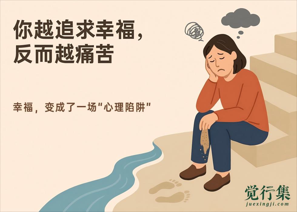 为什么我们越努力变幸福，反而越焦虑？这才是真实人生的秘密！【觉行集juexingji.com】