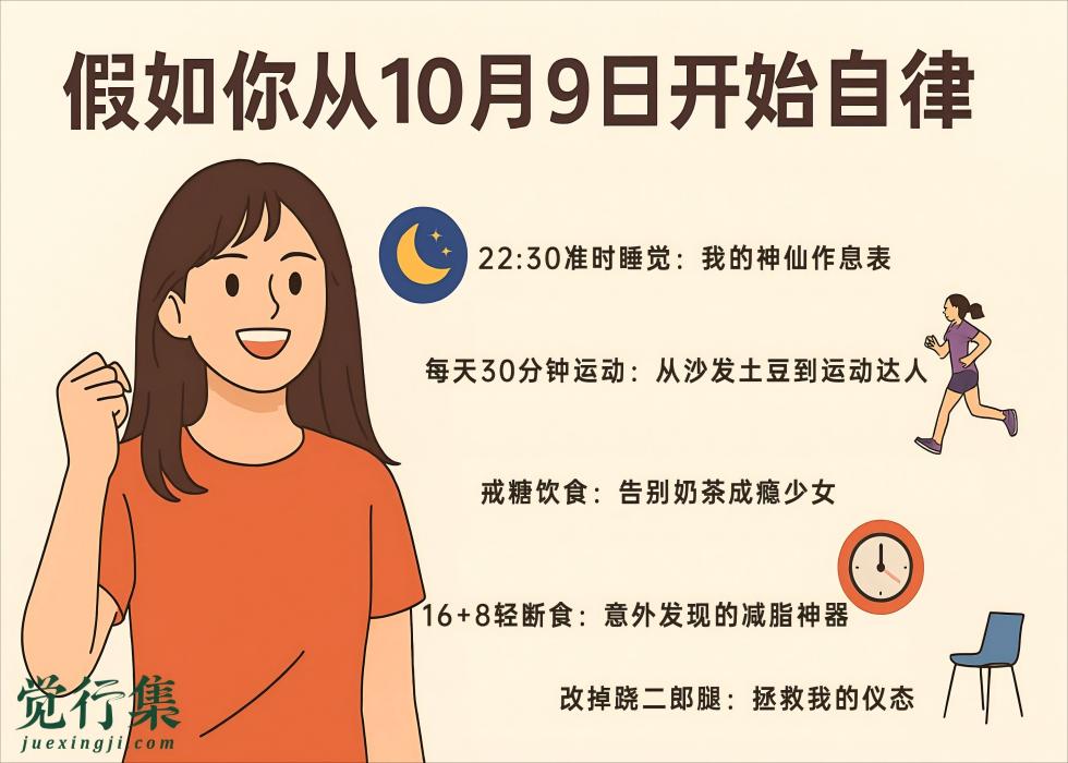假如10月9日开始自律【觉行集juexingji.com】