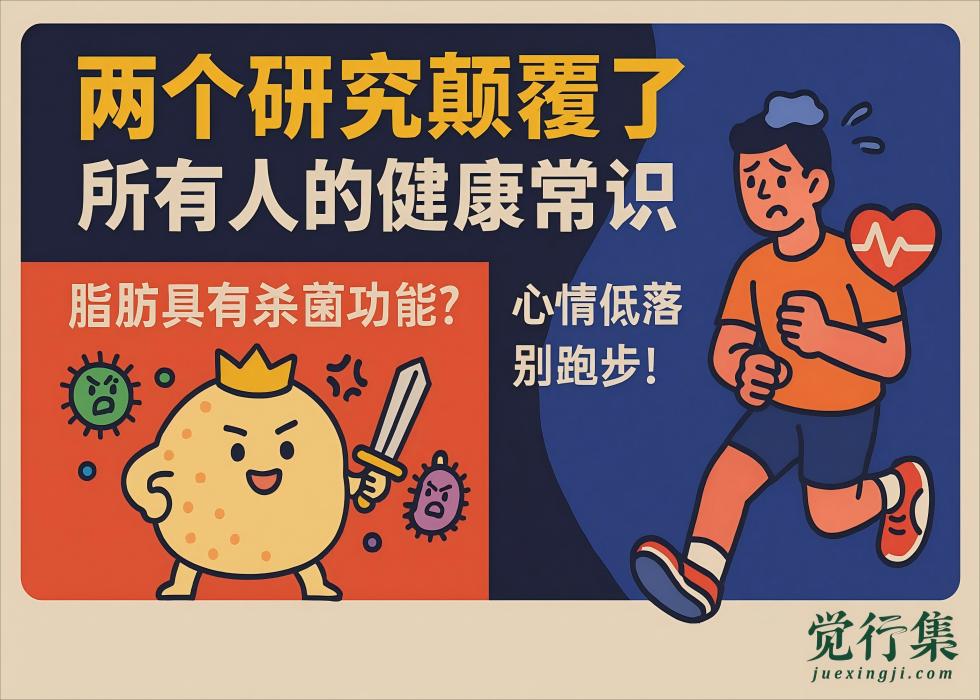 心情不好千万别跑步！这两个研究颠覆了所有人的健康常识【觉行集juexingji.com】