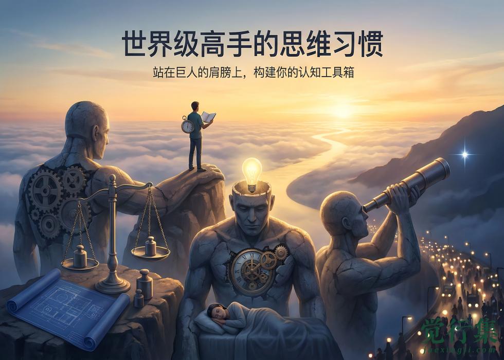 200位世界级高手的思维习惯，被这本书一次讲透了【觉行集juexingji.com】