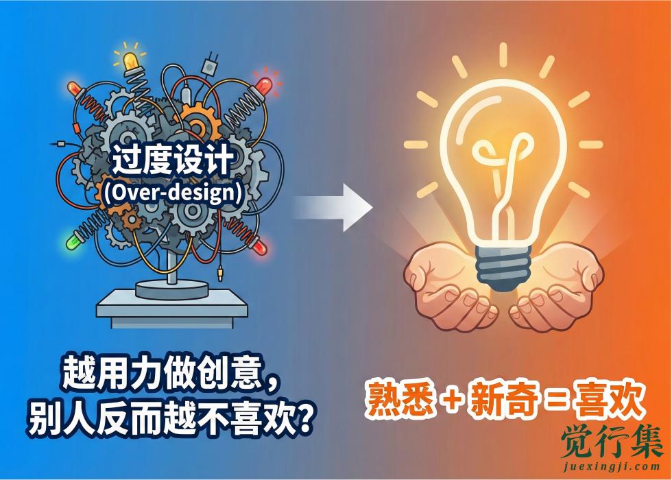 为什么你越用力做创意，别人反而越不喜欢？【觉行集juexingji.com】