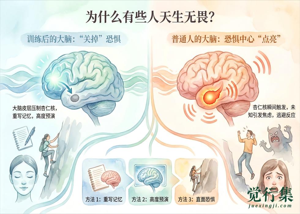 为什么有些人天生无畏？科学家找到答案【觉行集juexingji.com】