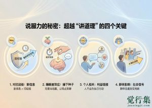 会说话的人，从不硬讲道理：这套“心理说服法”，真的太好用了【觉行集juexingji.com】