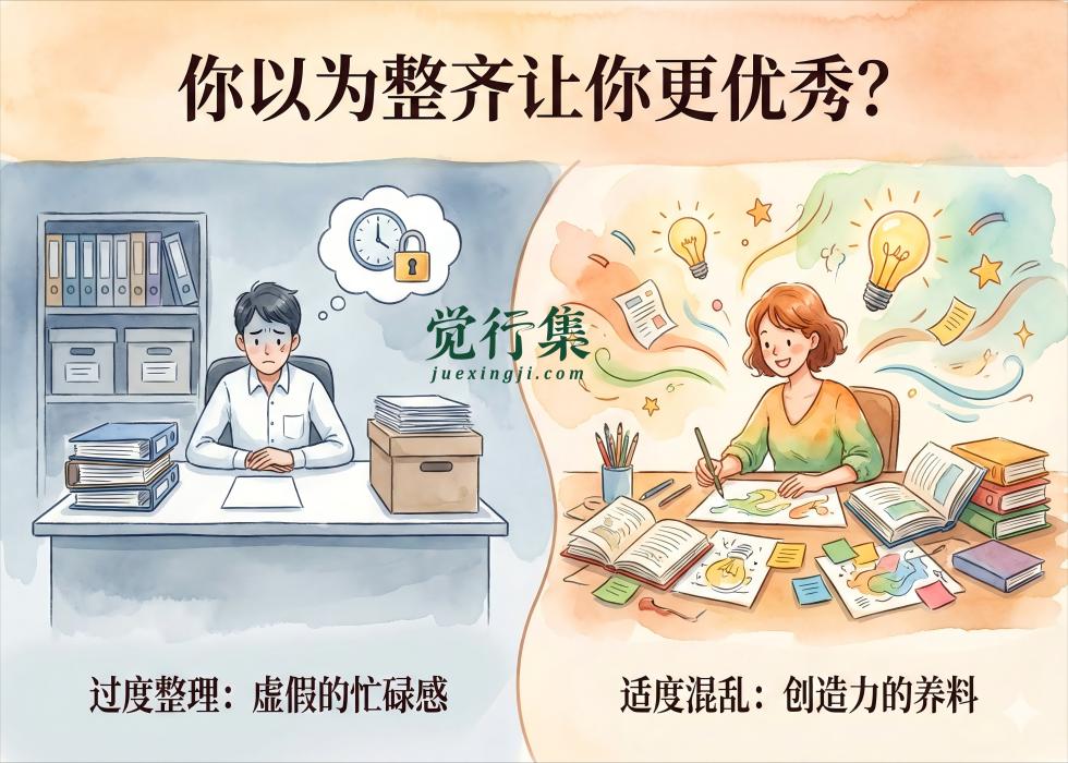 你以为整齐让你更优秀？其实，它也可能在悄悄“绑住”你【觉行集juexingji.com】