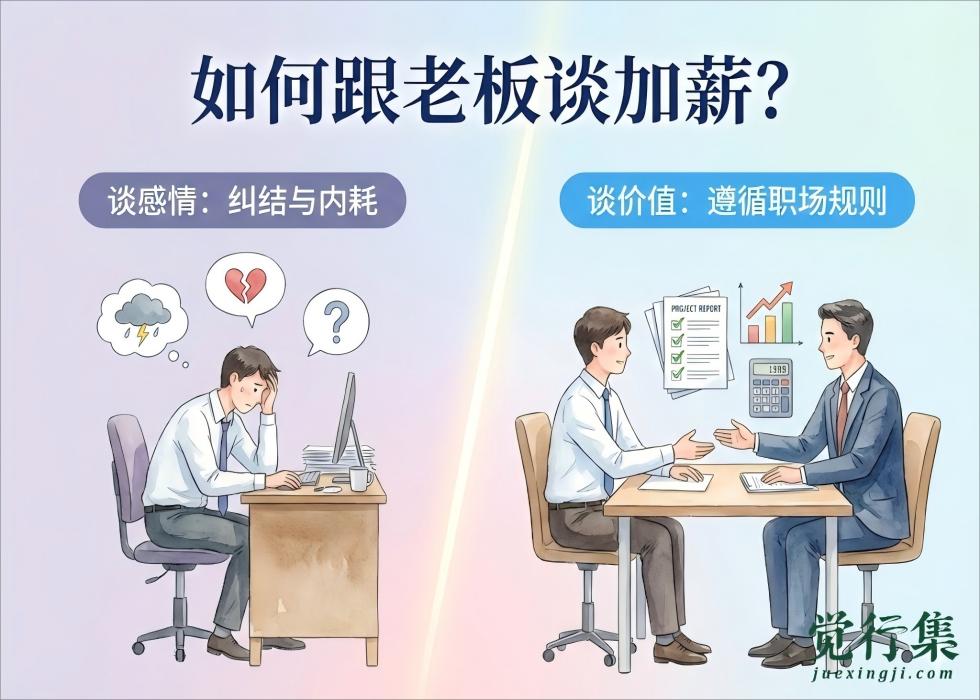如何跟老板谈加薪？【觉行集juexingji.com]