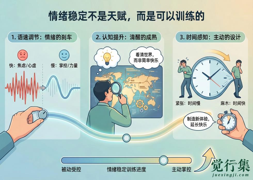 情绪稳定不是天赋，而是可以训练的【觉行集juexingji.com】
