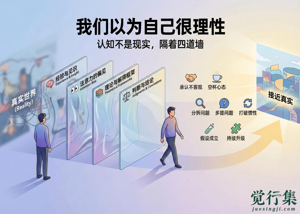 我们以为自己很理性，其实一直活在“认知滤镜”里【觉行集juexingji.com】