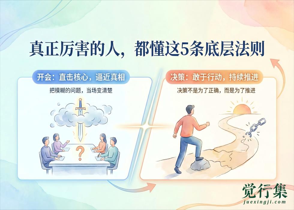 真正厉害的人，都懂这5条底层法则