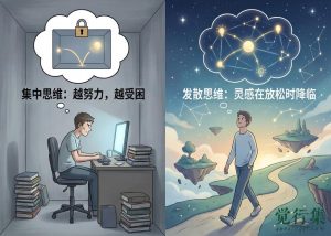 为什么你越努力思考，反而越没有灵感？