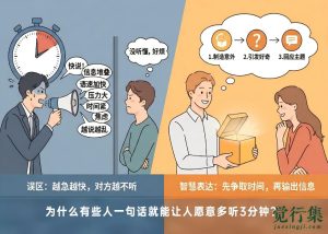 为什么有些人一句话就能让人愿意多听3分钟