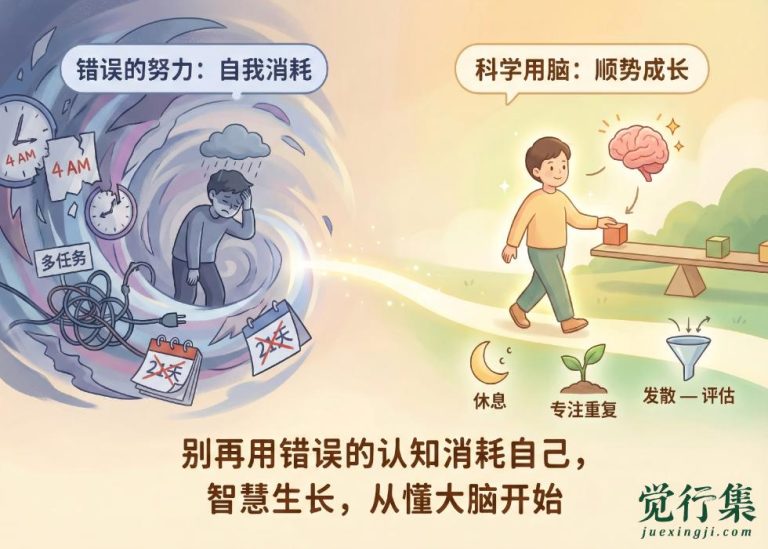 你以为很自律，其实一直在伤大脑：这4个“成功秘诀”全是误区