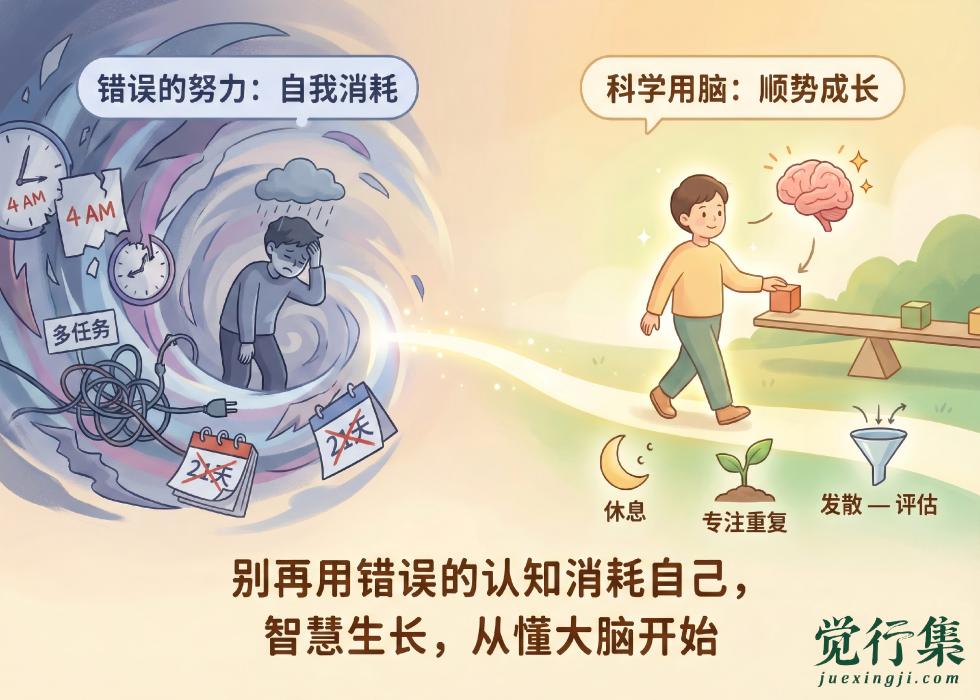 你以为很自律，其实一直在伤大脑：这4个“成功秘诀”全是误区