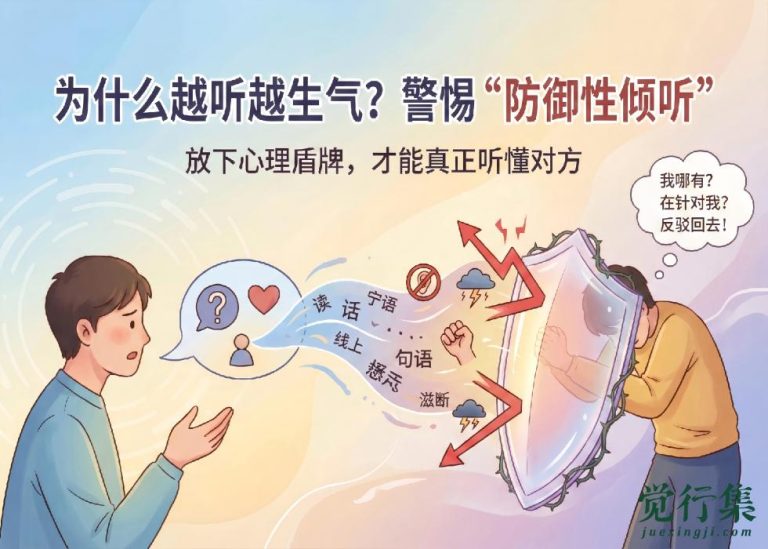 为什么你总觉得，别人话里有话？【觉行集juexingji.com】