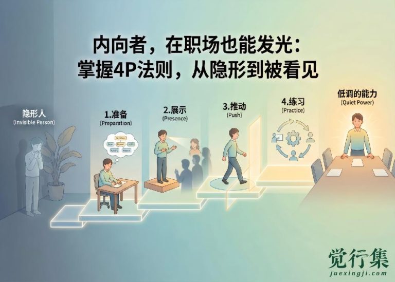 内向的人，在职场真的只能当“隐形人”吗？【觉行集juexingji.com】