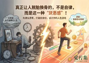 真正让人脱胎换骨的，不是自律，而是这一种“厌恶感”！【觉行集juexingji.com】