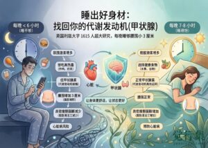 睡不够=变胖！甲状腺+胆固醇双预警，普通人必看！【觉行集juexingji.com】