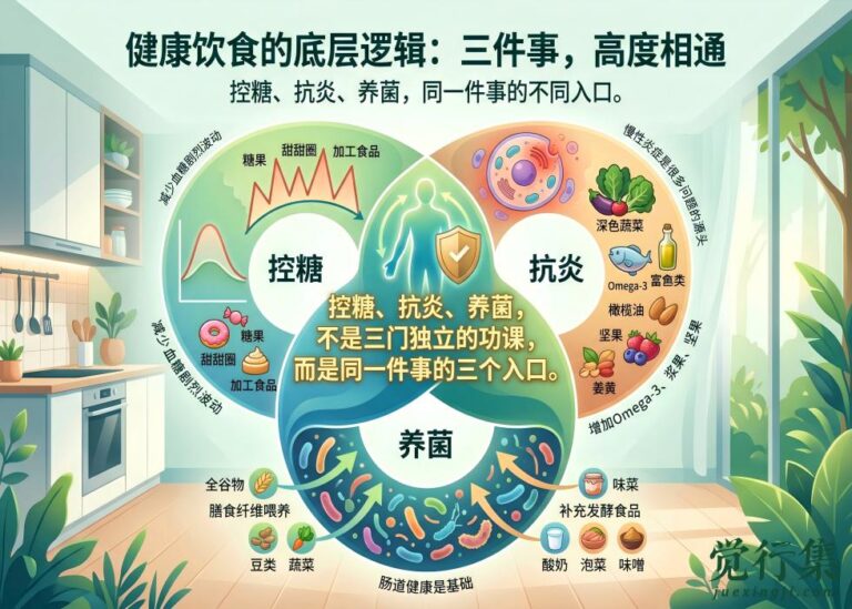 健康饮食的底层逻辑 文章封面