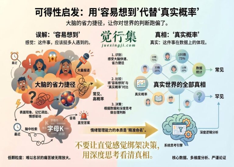 可得性启发 用“容易想到”代替“真实概率” 文章封面