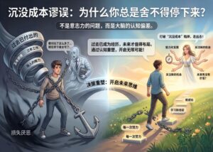 越舍不得放弃，越输得彻底——认知经济学告诉你为什么 文章封面