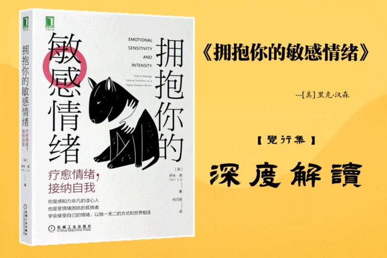 《拥抱你的敏感情绪》书籍深度解读封面