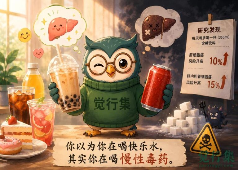 含糖饮料正在悄悄喂大肝癌细胞