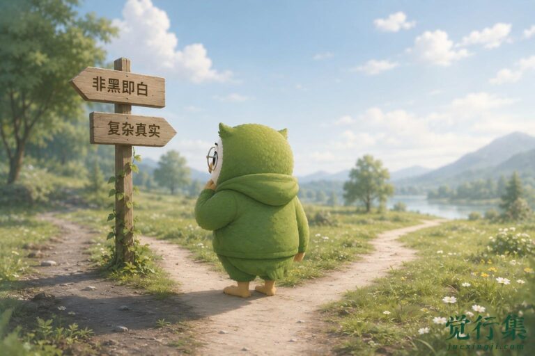 建立你的灰度认知体系【觉行集juexingji.com 个人成长陪伴者】